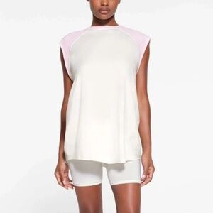 NWT Skims Boyfriend Raglan Muscle Tee | Designer Women’s Relaxed Tee